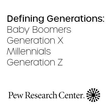 Defining Generations: Baby Boomers, Generation X, Millennials, and Generation Z